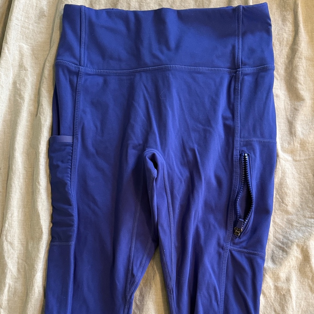 Fabletics Vibrant Blue High-Waisted Leggings